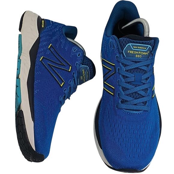 New Balance Other - New Balance Fresh Foam 880 v11 Mens 9.5 D Wave Blue Running Shoes Sneakers